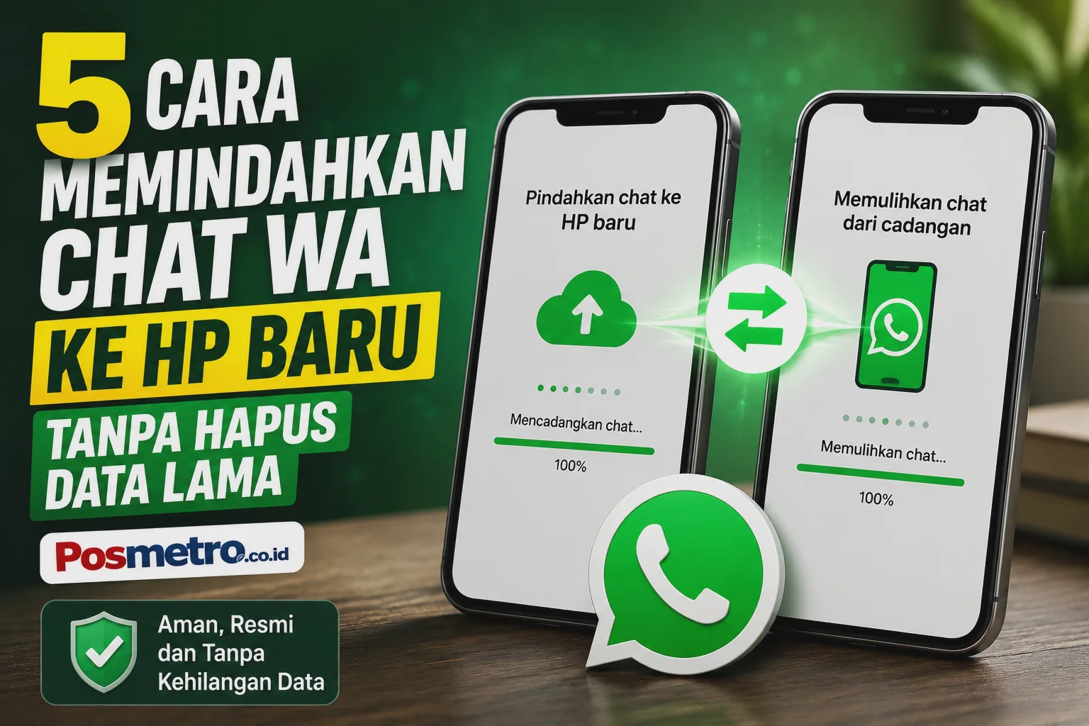 5 Cara Memindahkan Chat WA ke HP Baru Tanpa Hapus Data Lama